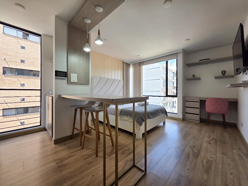 Apartaestudio en venta de 28,3m² en Bogotá, Rincón del Chicó.